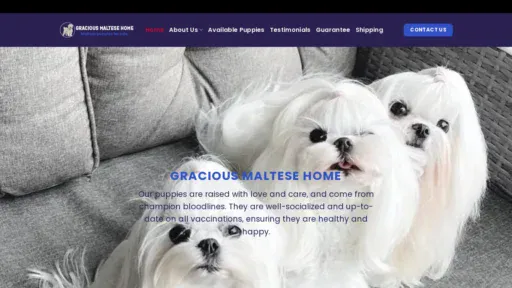 A screenshot of Graciousmalhome.com