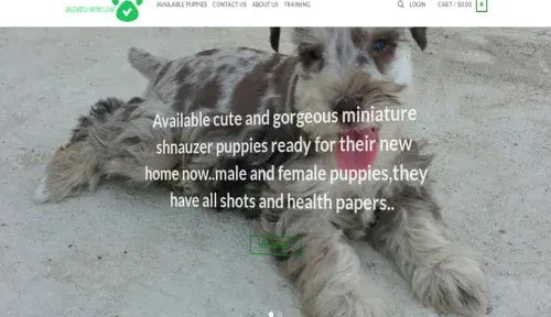 A screenshot of Genlanfamilystbernard.com
