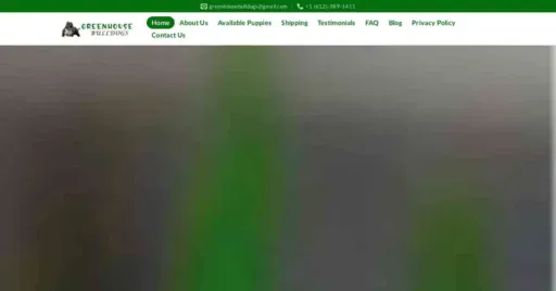 A screenshot of Genlanfamilystbernard.com