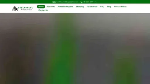 A screenshot of Genlanfamilystbernard.com