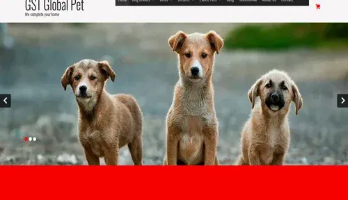A screenshot of Genlanfamilystbernard.com