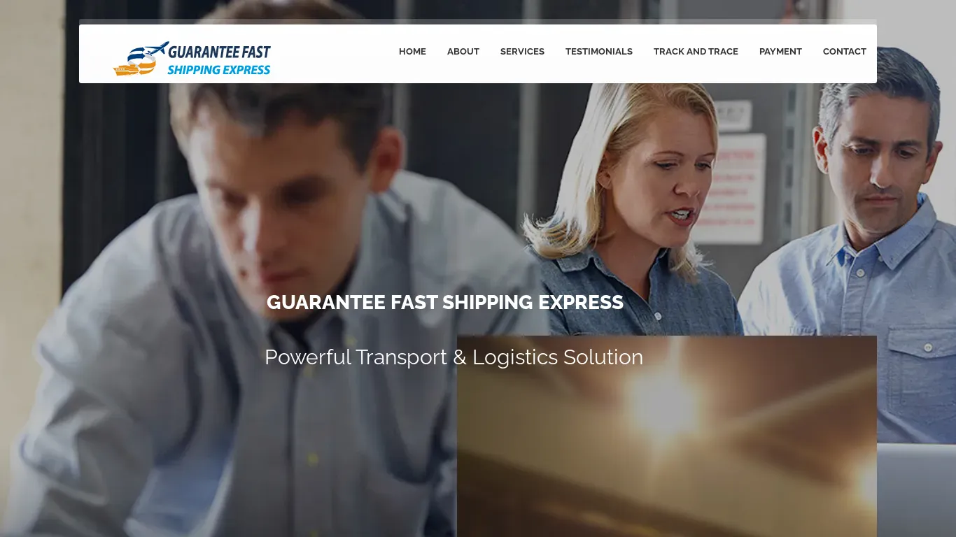 is Guarantee Fast Shipping Express - Home legit? screenshot