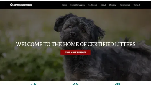 A screenshot of Happyenergetichavanese.com