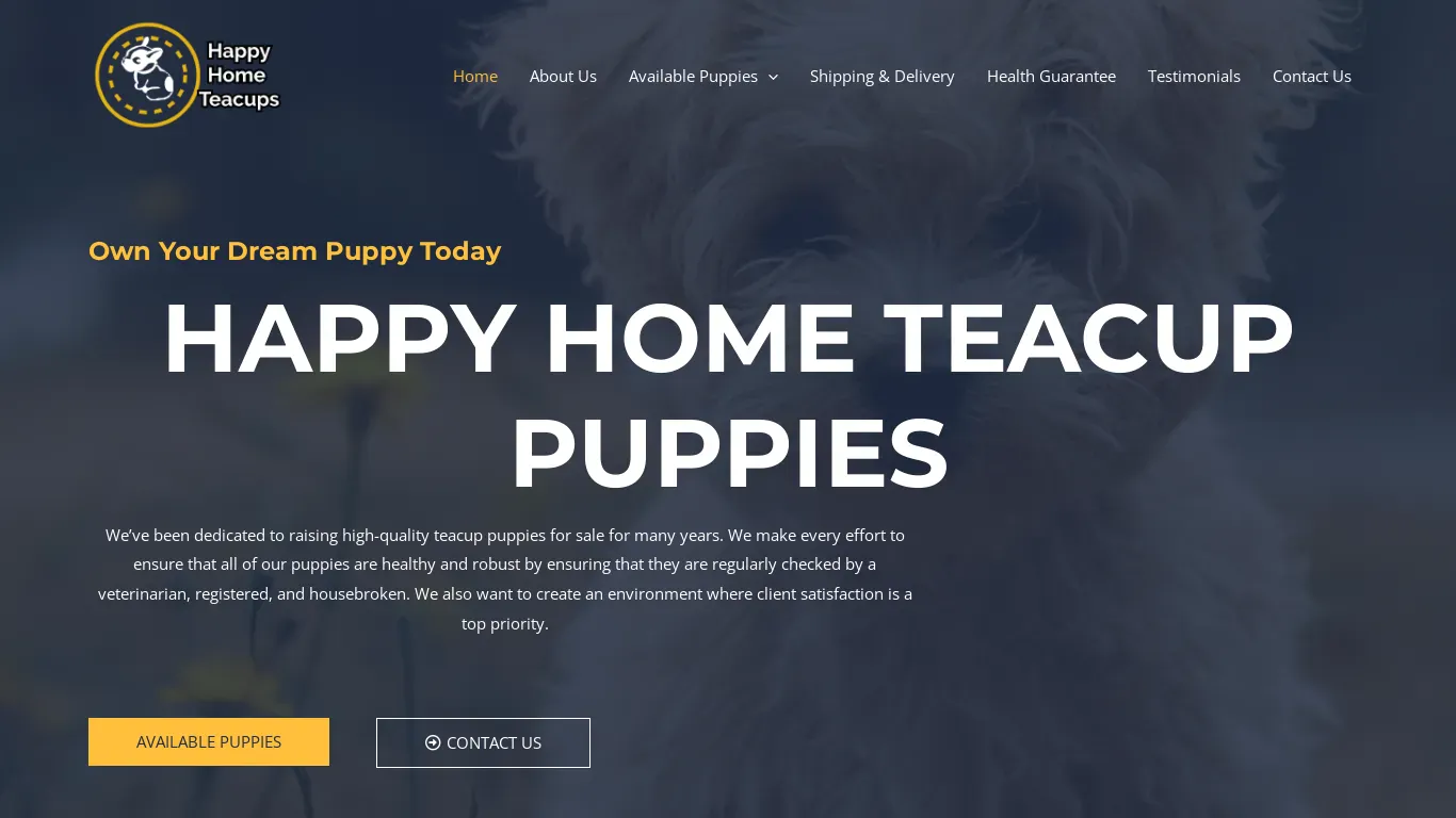 is happyhometeacups.com legit? screenshot