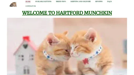 A screenshot of Hartfordmunchkin.com