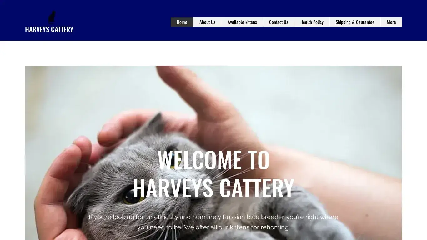 is Home | Welcome To Harveys Cattery legit? screenshot