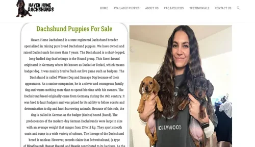 A screenshot of Genlanfamilystbernard.com