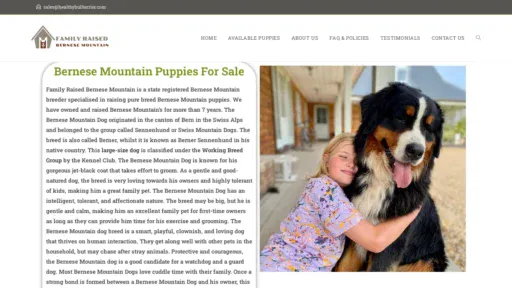 A screenshot of Healthybullterrier.com