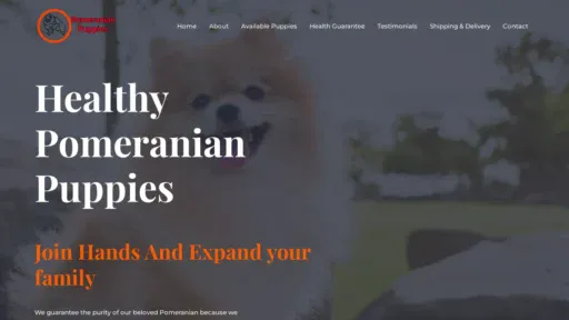 A screenshot of Healthypoms.com
