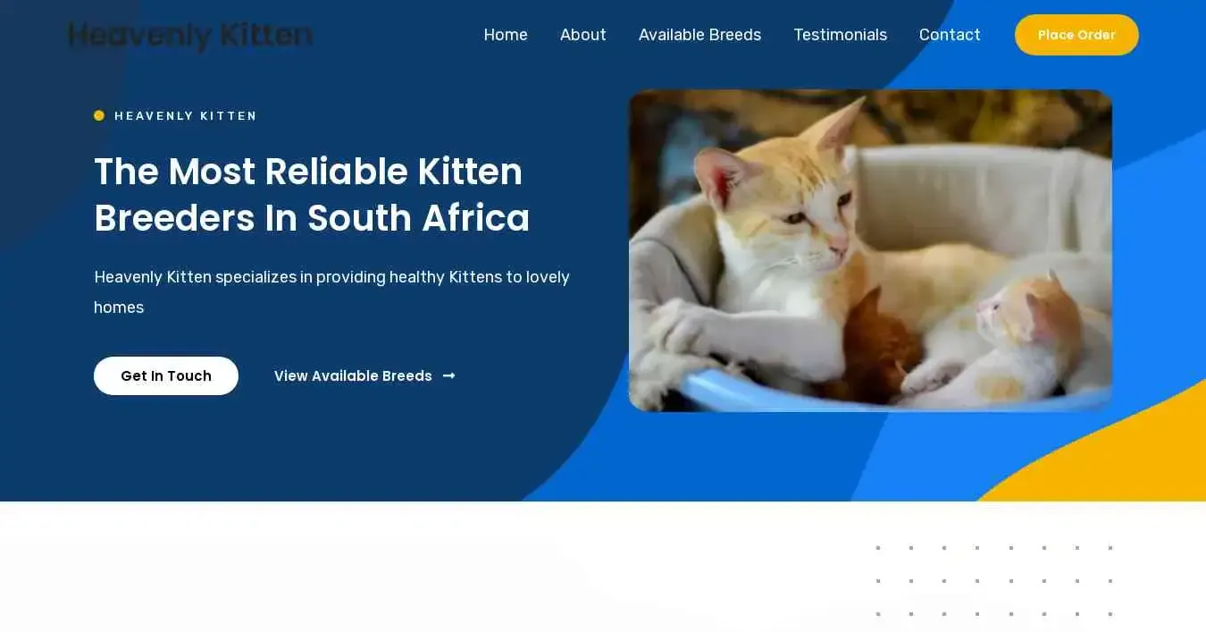 is heavenlykittens.co.za legit? screenshot