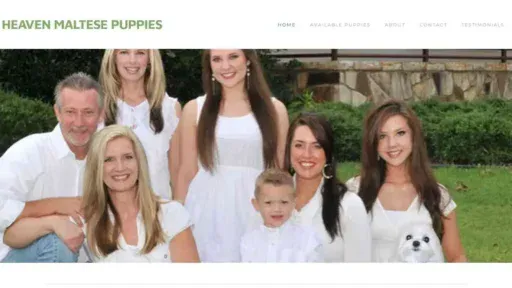 A screenshot of Genlanfamilystbernard.com