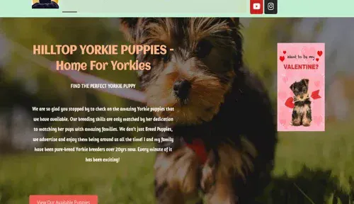 A screenshot of Genlanfamilystbernard.com