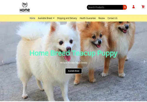 is homebreedteacuppuppies.com legit? screenshot
