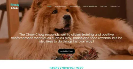 A screenshot of Genlanfamilystbernard.com