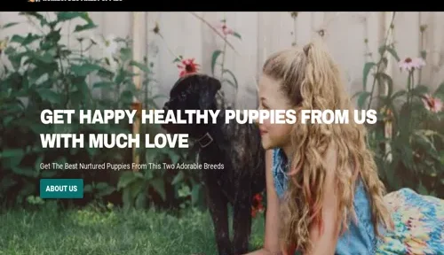 A screenshot of Genlanfamilystbernard.com
