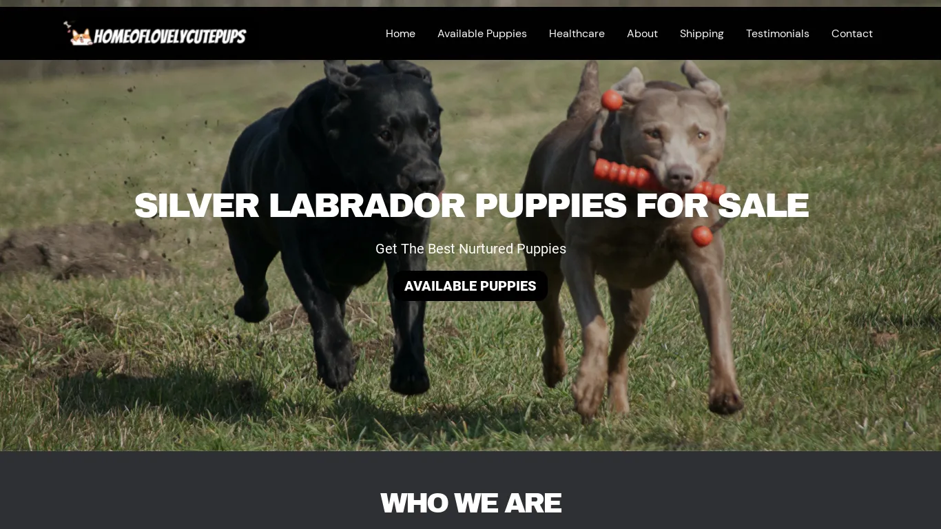 is homeoflovelycutepups.com legit? screenshot