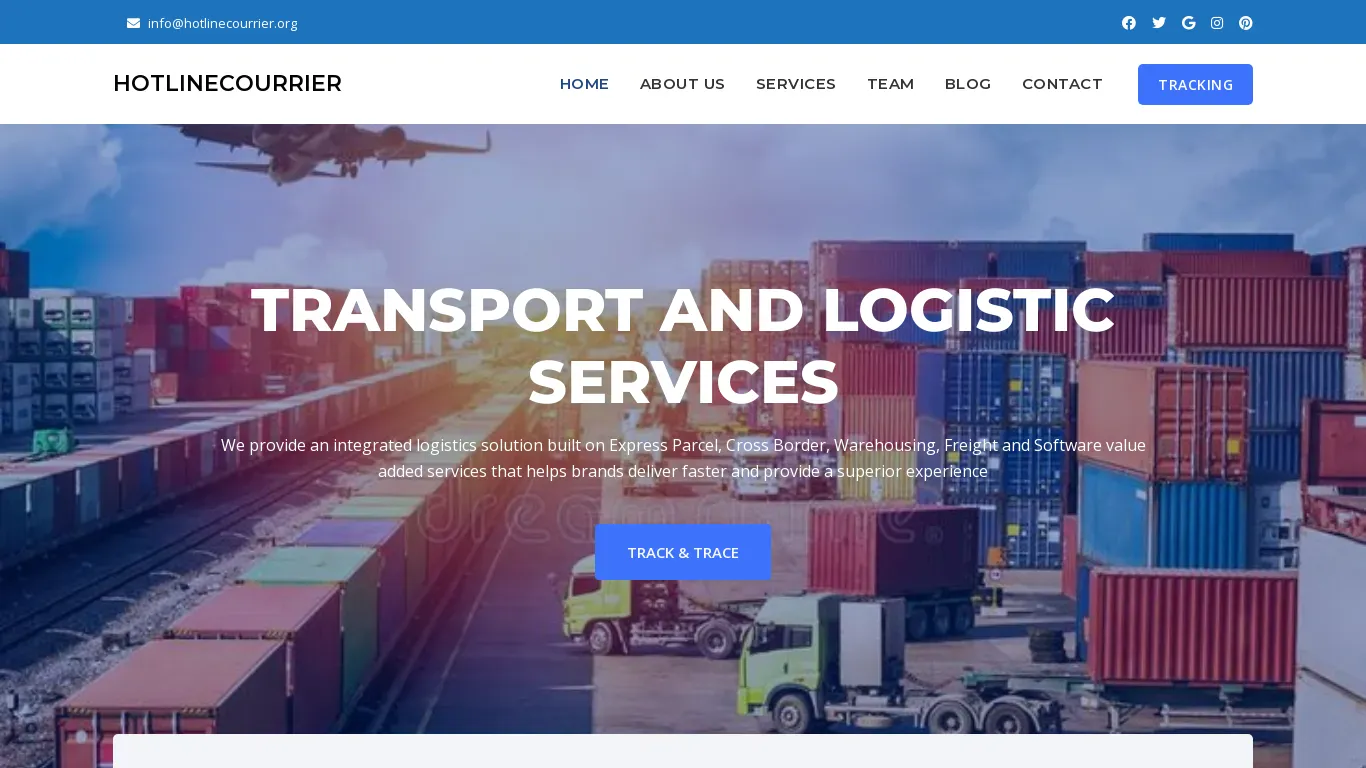 is HOTLINECOURRIER legit? screenshot