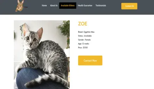 A screenshot of Genlanfamilystbernard.com