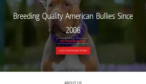 A screenshot of Genlanfamilystbernard.com