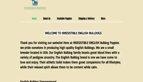 A screenshot of Genlanfamilystbernard.com