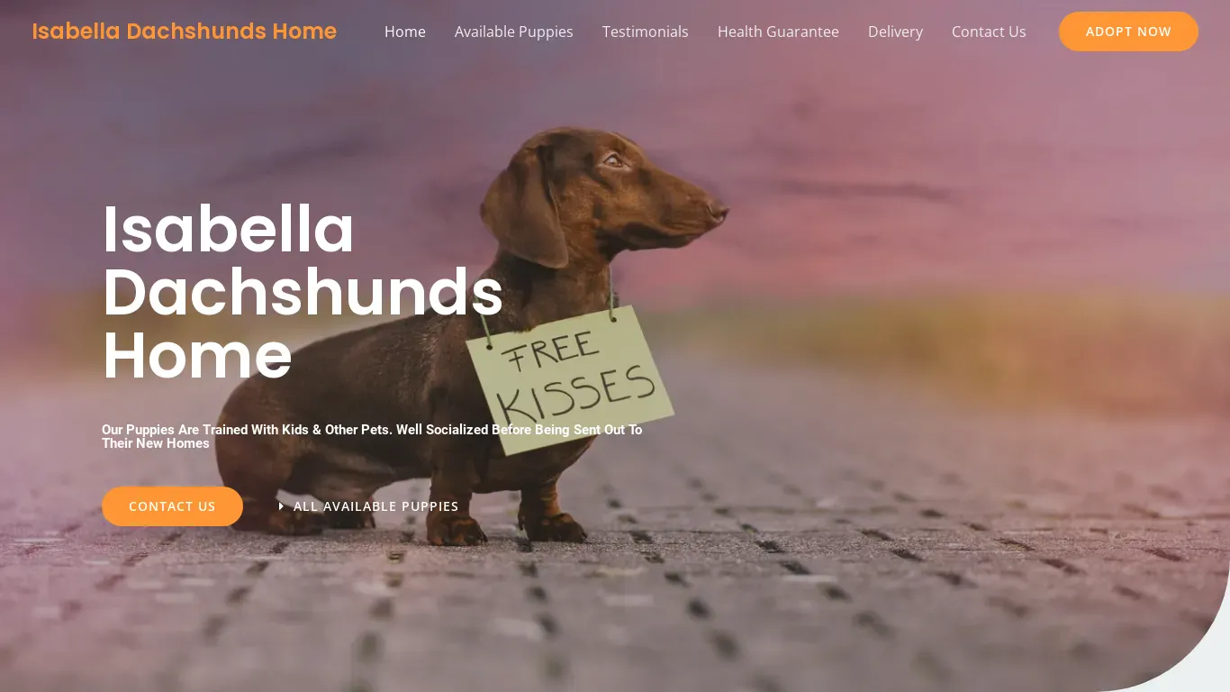 is isabelladachshundshome.com legit? screenshot