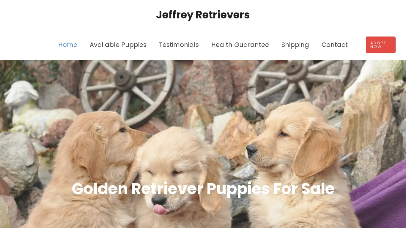 is jeffreyretrievers.com legit? screenshot