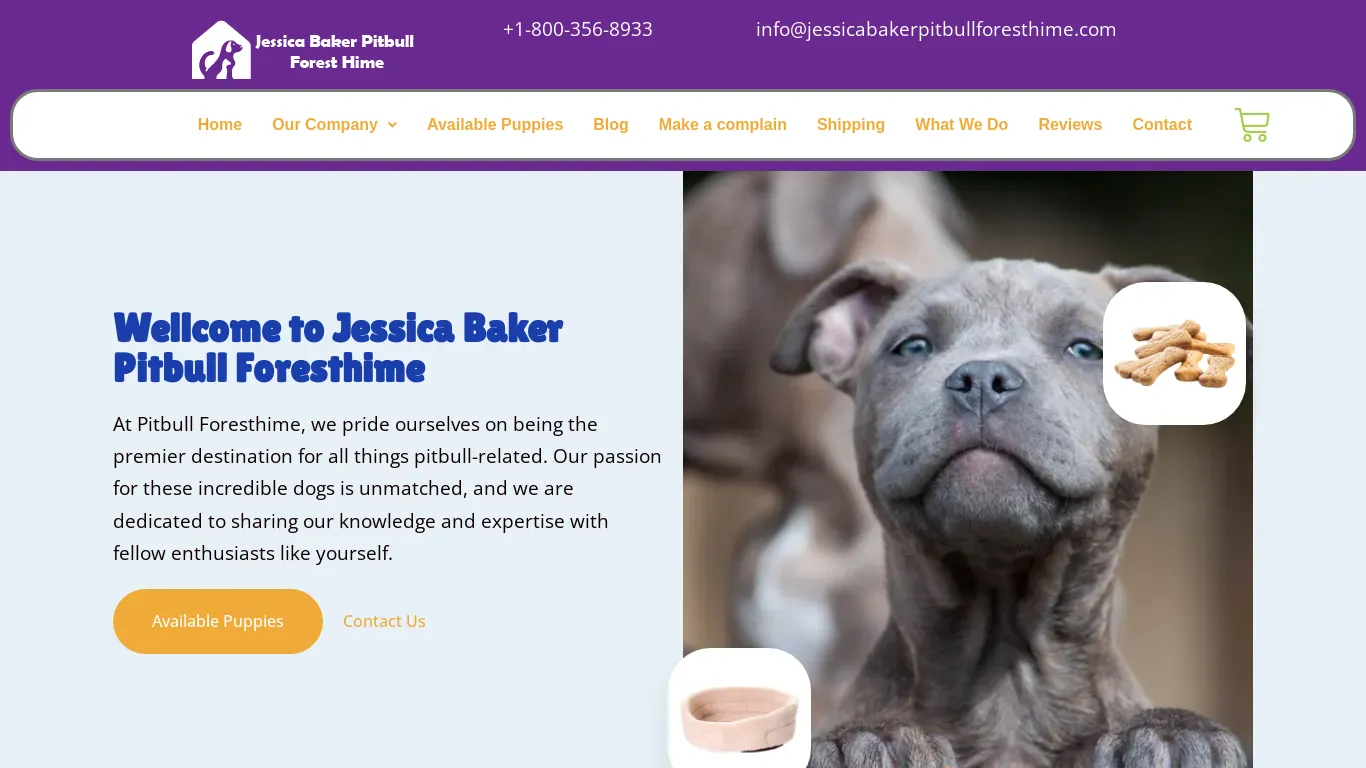 is jessicabakerpitbullforesthime.com legit? screenshot