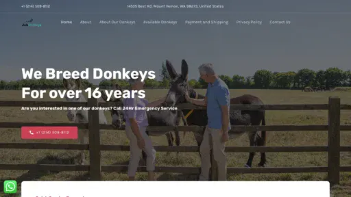 A screenshot of Jobdonkeys.com