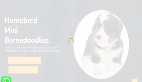 A screenshot of Genlanfamilystbernard.com