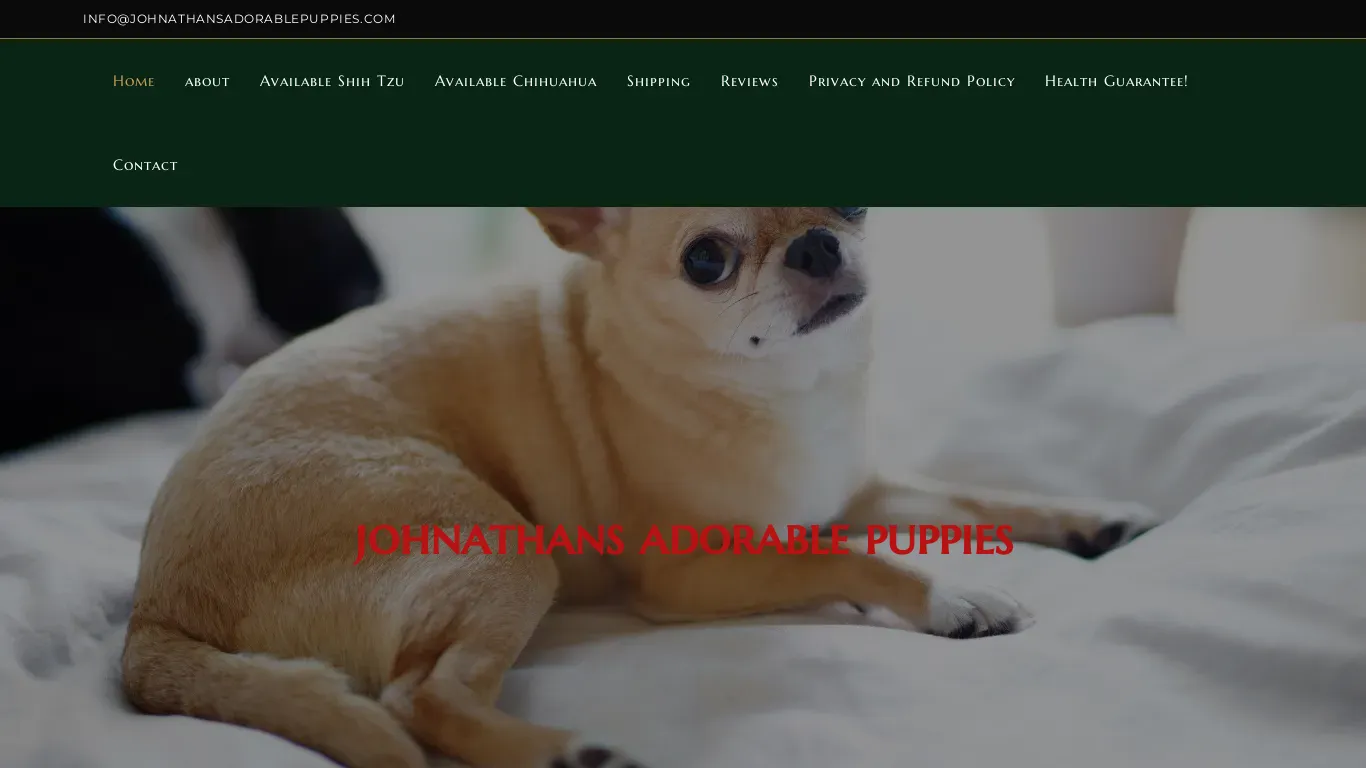 is johnathans adorable puppies legit? screenshot