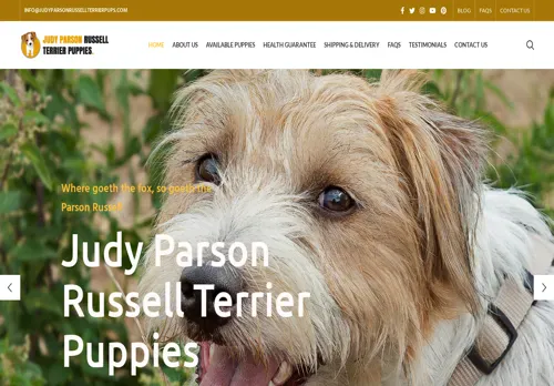 is judyparsonrussellterrierpups.com legit? screenshot