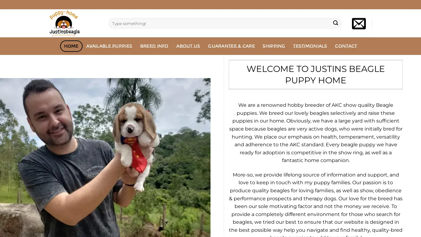 is justinsbeaglehome.com legit? screenshot
