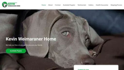 A screenshot of Genlanfamilystbernard.com
