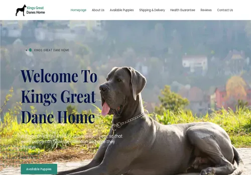 is kingsgreatdaneshome.com legit? screenshot