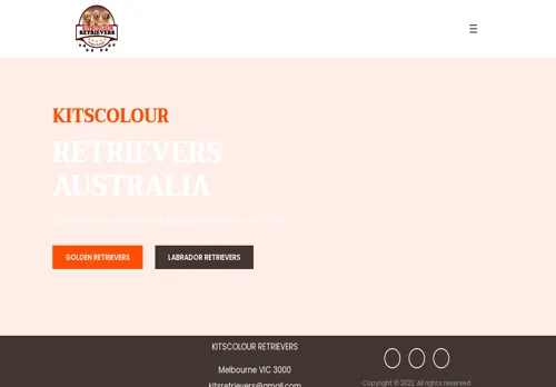 is kitsretrievers.sitebeat.crazydomains.com legit? screenshot