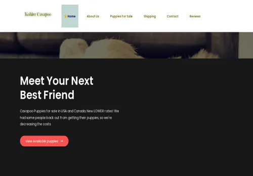 is kohlercavapoo.com legit? screenshot