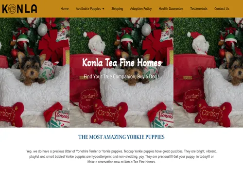 is konlateafinehomes.com legit? screenshot