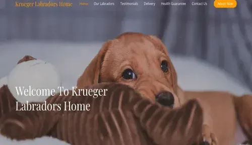A screenshot of Genlanfamilystbernard.com