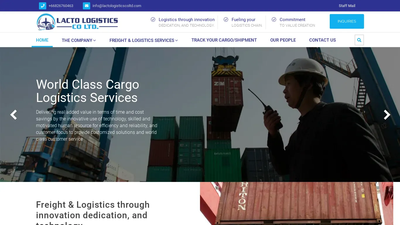 is Lacto Logistics Co LTD legit? screenshot