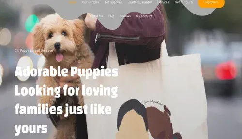 A screenshot of Genlanfamilystbernard.com