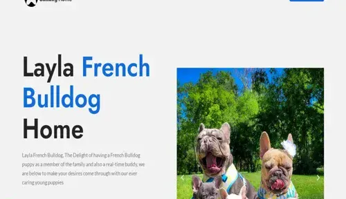 A screenshot of Genlanfamilystbernard.com
