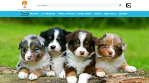 A screenshot of Lealsaustralianshepherdfarm.net