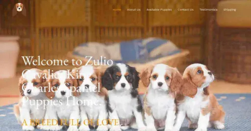 A screenshot of Genlanfamilystbernard.com