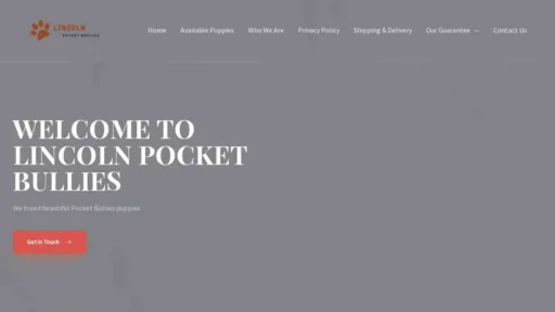 A screenshot of Genlanfamilystbernard.com