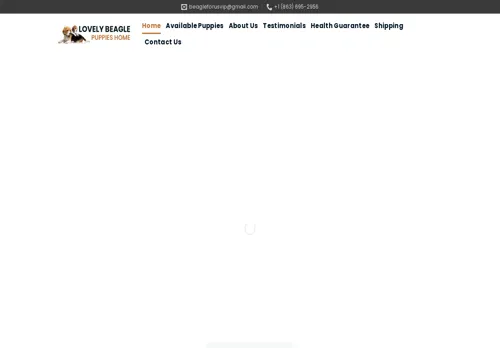 is lovelybeaglepuppieshome.com legit? screenshot