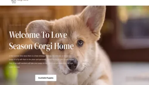 A screenshot of Genlanfamilystbernard.com