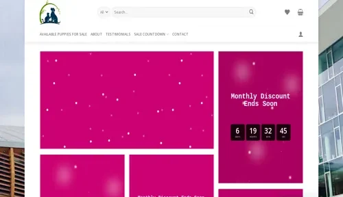 A screenshot of Genlanfamilystbernard.com
