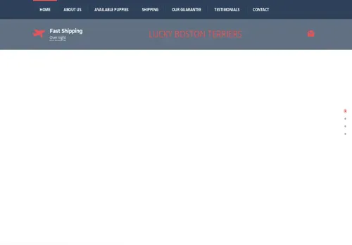 is luckybostonterriers.com legit? screenshot