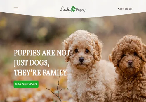 is luckypuppyco.com legit? screenshot