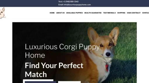 A screenshot of Genlanfamilystbernard.com